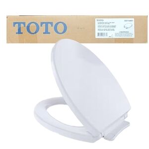 TOTO SoftClose Elongated Toilet Seat in Cotton White  SS114#01 NEW IN BOX
